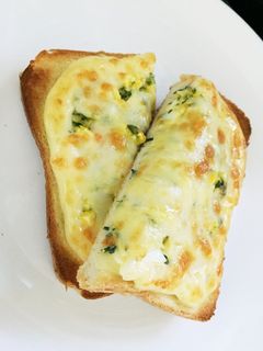 朝食☆ランチ☆ほうれん草卵サラダトースト-レシピのメイン写真
