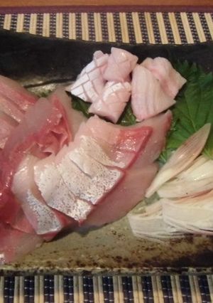 メジロ（ワラサ）刺身-レシピのメイン写真