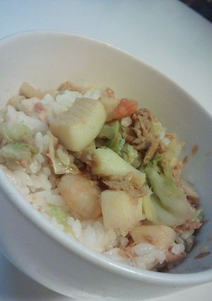 簡単ツナ&シーフード丼-レシピのメイン写真