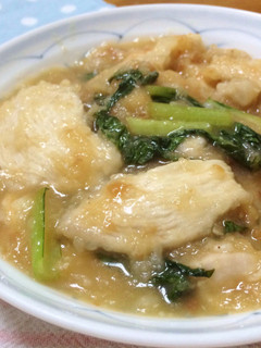 風邪ひきに◎鶏胸肉の梅おろし煮-レシピのメイン写真