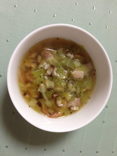 キャベツとベーコンの中華風スープ-レシピのメイン写真