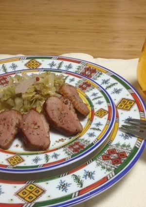 ハイビスカスティーのザワークラウト風。-レシピのメイン写真