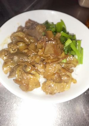 疲れたときに！スタミナ味噌豚丼♪-レシピのメイン写真