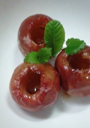 青森産 アップルミニの焼きリンゴ-レシピのメイン写真