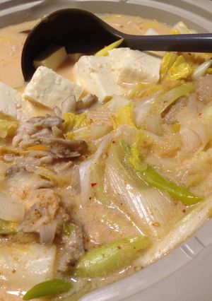 豆乳キムチ鍋-レシピのメイン写真