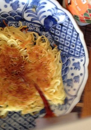 クリスピーココナッツオイル焼き麺-レシピのメイン写真