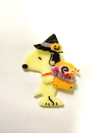 スヌーピー キャラ弁 ハロウィン-レシピのメイン写真