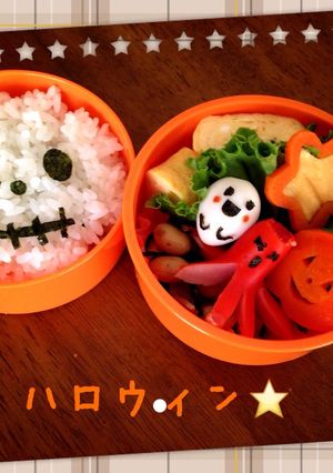 ハロウィン弁当-レシピのメイン写真