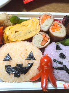 ハロウィン弁当-レシピのメイン写真