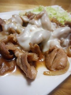 豚とたまねぎのチーズしょうが焼き-レシピのメイン写真