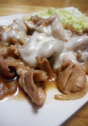 豚とたまねぎのチーズしょうが焼き-レシピのメイン写真