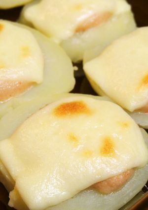 トースターで５分！じゃが明太チーズ焼き-レシピのメイン写真