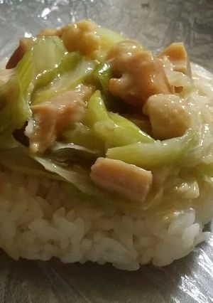 焼き鳥缶のライスバーガー-レシピのメイン写真