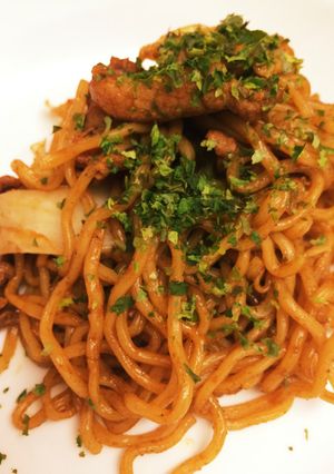 ガツンとガーリックソース焼きそば-レシピのメイン写真