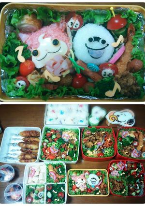 大好き妖怪ウォッチ♪ 運動会弁当-レシピのメイン写真