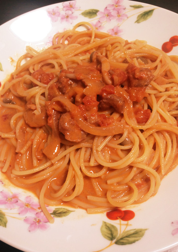 トマトクリームパスタソース 簡単✨-レシピのメイン写真