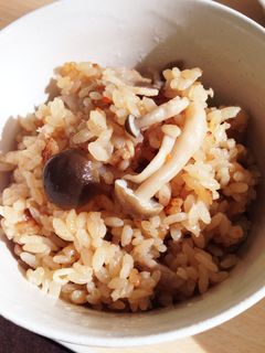 きのこの炊き込み御飯-レシピのメイン写真