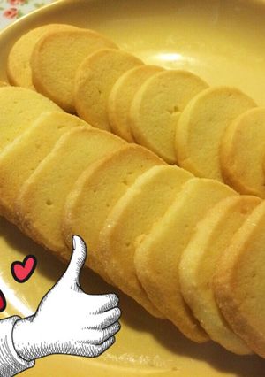さくさく濃厚！塩バタークッキー♪♪-レシピのメイン写真