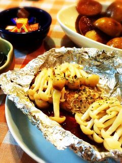 秋鮭のホイル焼き-レシピのメイン写真