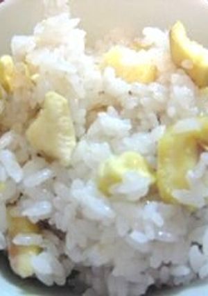 栗ご飯-レシピのメイン写真