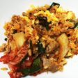 超簡単☆キムチチャーハン