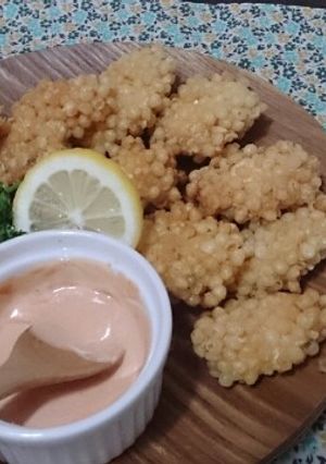 鶏胸肉で揚げ玉フライ-レシピのメイン写真