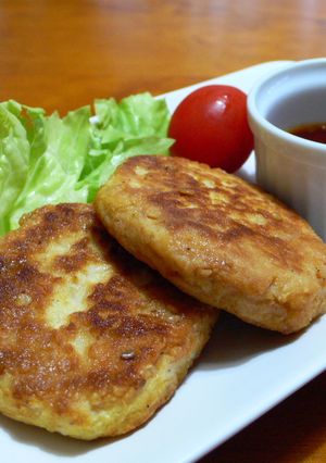 ☆豆腐とおからのもっちりバーグ☆-レシピのメイン写真