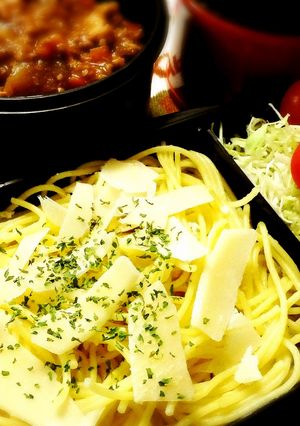 ミートソースパスタのお弁当-レシピのメイン写真