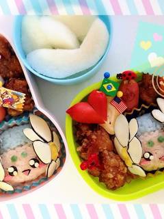 キャラ弁 はなかっぱ by ナナママちゃん 【クックパッド】 簡単