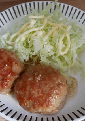 不器用マヨネーズ入り照り豚つくね-レシピのメイン写真
