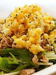 水菜のシャキシャキサラダ-レシピのメイン写真