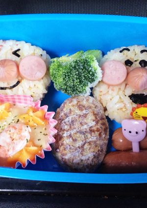 アンパンマン弁当-レシピのメイン写真