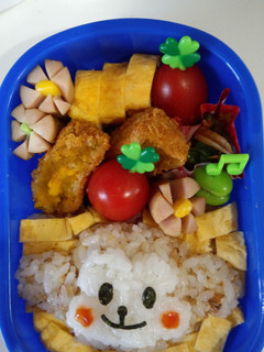 おさるさんのお弁当~幼稚園児-レシピのメイン写真