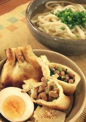簡単★ヘルシー★一味違う納豆巾着-レシピのメイン写真