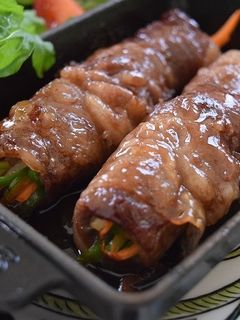 ストウブミニフライパンで肉巻き-レシピのメイン写真