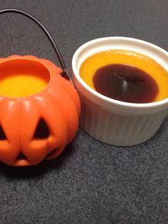 かぼちゃプリン-レシピのメイン写真