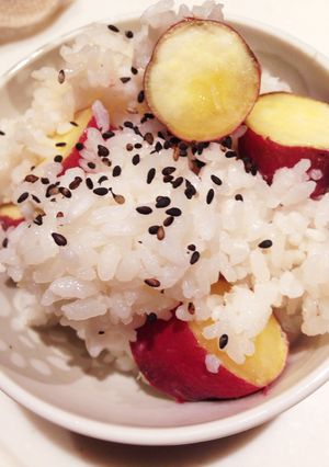 秋のさつまいもご飯-レシピのメイン写真