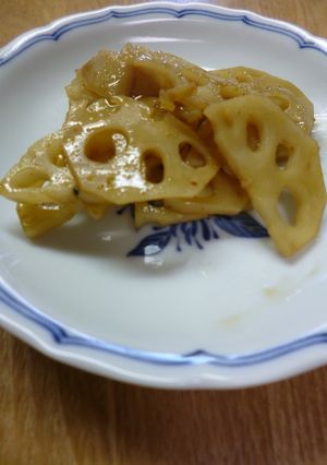 加賀れんこんのきんぴら-レシピのメイン写真