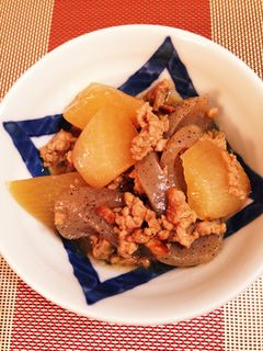 旨旨簡単!大根ひき肉のあったか煮-レシピのメイン写真