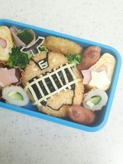 トッキュウ6号弁当-レシピのメイン写真