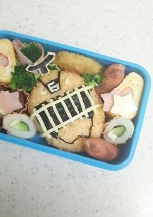 トッキュウ6号弁当-レシピのメイン写真