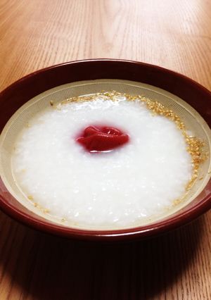 簡単!ゴマおかゆ♪-レシピのメイン写真