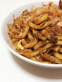 野菜たっぷり焼うどん-レシピのメイン写真