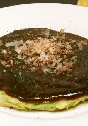 BBQソースでお好み焼き-レシピのメイン写真