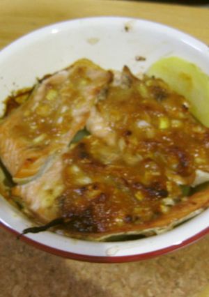 取り分け離乳食♪鮭＆野菜のオーブン焼き-レシピのメイン写真