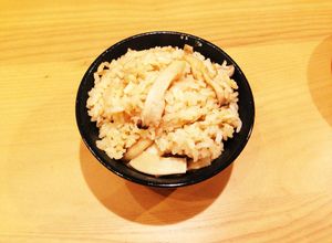 松茸の味お吸いもので炊き込みごはん-レシピのメイン写真
