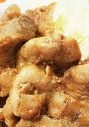 ツユダク☆豚肉のしょうが焼き-レシピのメイン写真