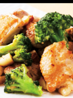 ブロッコリーと鶏肉のにんにくマヨサラダ-レシピのメイン写真