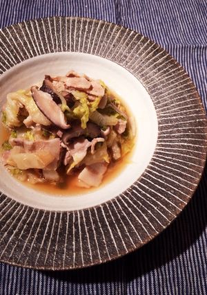 白菜と豚バラの重ね蒸し-レシピのメイン写真