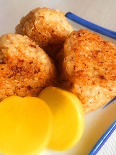 マヨラー必見!香ばしいマヨ焼きおにぎり♡-レシピのメイン写真